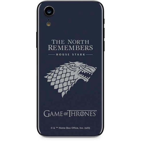 Game of Thrones: House Stark The North Remembers iPhone XR Skin