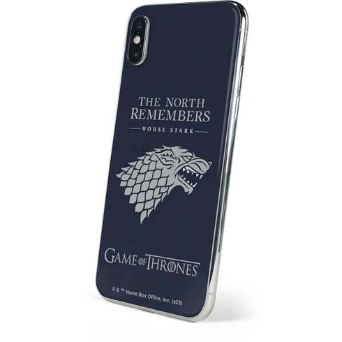 Game of Thrones: House Stark The North Remembers iPhone XS Skin