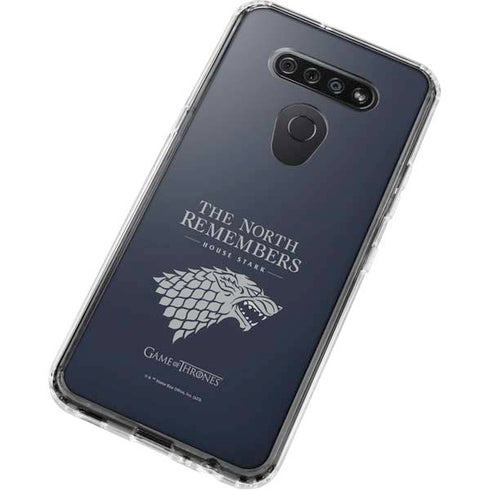 Game of Thrones: House Stark The North Remembers LG K51/Q51 Clear Case