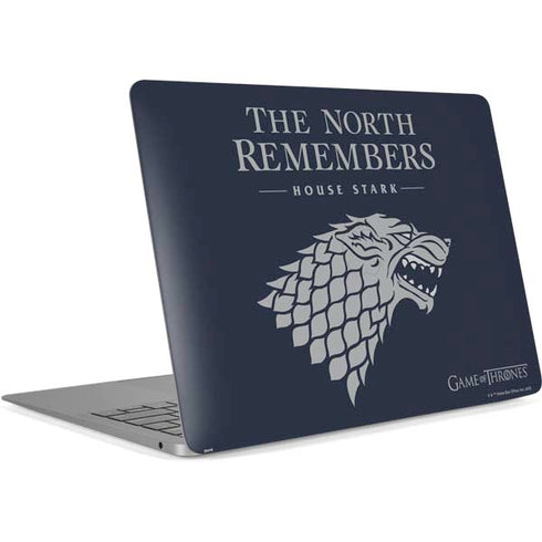 Game of Thrones: House Stark The North Remembers Apple MacBook Air Skin