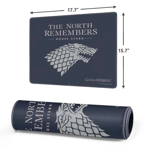 Game of Thrones: House Stark The North Remembers Gaming Mouse Pad