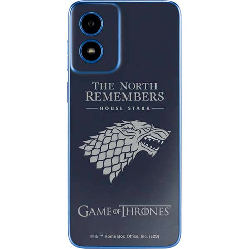 Game of Thrones: House Stark The North Remembers Moto G Play 4G (2024) Skin