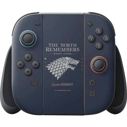Game of Thrones: House Stark The North Remembers Nintendo Switch 2 (2025) Joy-Con Controller Skin