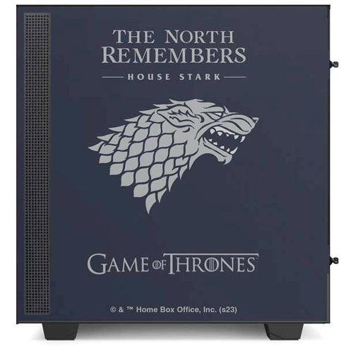 Game of Thrones: House Stark The North Remembers NZXT H510 Compact ATX Mid-Tower Case Skin
