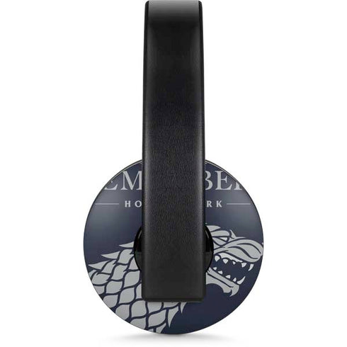 Game of Thrones: House Stark The North Remembers PlayStation 4 Gold Wireless Headset Skin