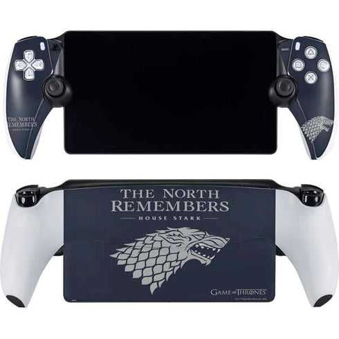 Game of Thrones: House Stark The North Remembers PlayStation Portal Remote Player Skin