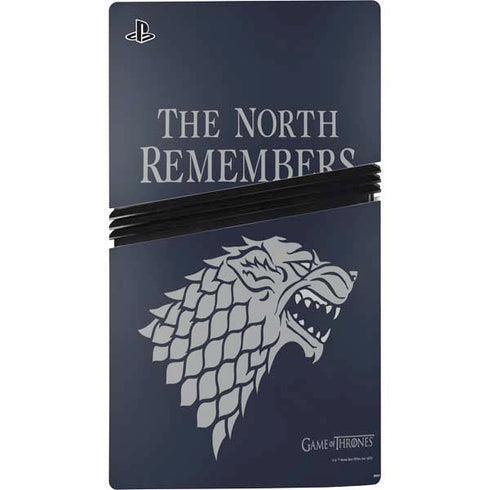 Game of Thrones: House Stark The North Remembers PS5 Pro Disk Bundle Skin