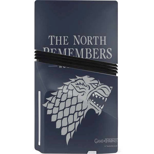 Game of Thrones: House Stark The North Remembers PS5 Pro Disk Bundle Skin