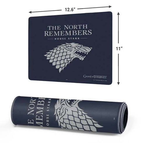 Game of Thrones: House Stark The North Remembers Gaming Mouse Pad