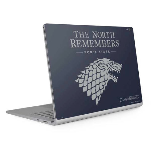Game of Thrones: House Stark The North Remembers Surface Book 2 13.5in Skin