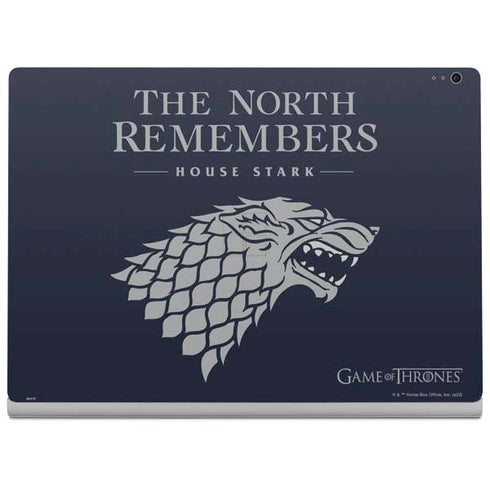 Game of Thrones: House Stark The North Remembers Surface Book 2 13.5in Skin