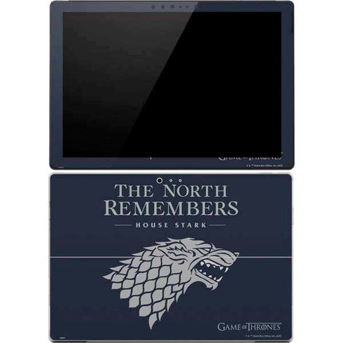 Game of Thrones: House Stark The North Remembers Surface Pro 4 Skin