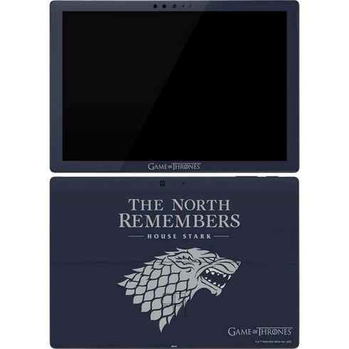 Game of Thrones: House Stark The North Remembers Surface Pro 7 Skin