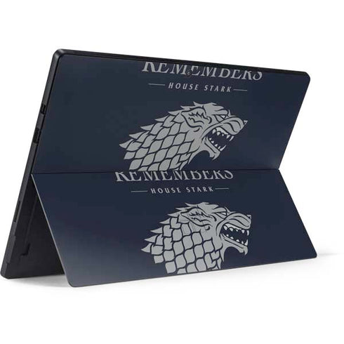 Game of Thrones: House Stark The North Remembers Surface Pro 7 Skin