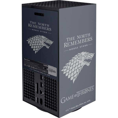 Game of Thrones: House Stark The North Remembers XBox Series X Digital Edition Console Skin