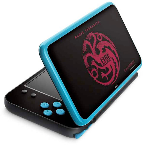 Game of Thrones: House Targaryen Nintendo Skins