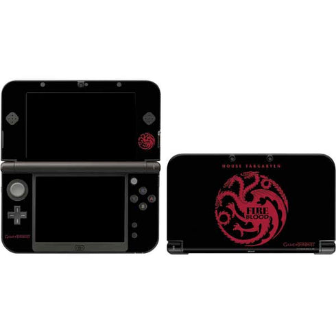 Game of Thrones: House Targaryen Nintendo Skins