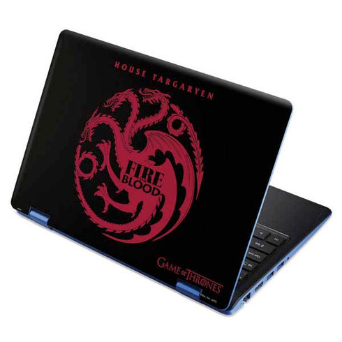 Game of Thrones: House Targaryen Aspire R11 11.6in Skin