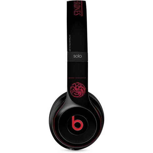 Game of Thrones: House Targaryen Beats Solo 2 Wireless Skin