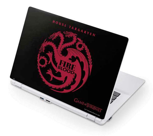 Game of Thrones: House Targaryen Acer Chromebook Skin