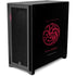 Game of Thrones: House Targaryen Corsair 4000D Tempered Glass Mid-Tower ATX Case Skin