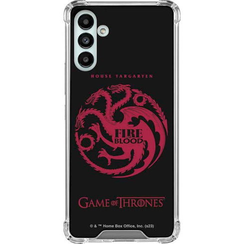Game of Thrones: House Targaryen Galaxy A13 5G Clear Case