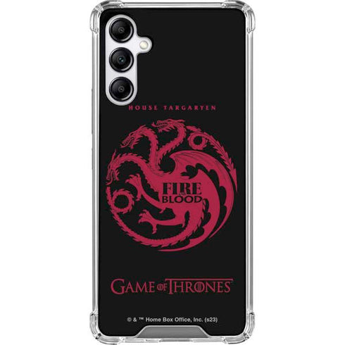 Game of Thrones: House Targaryen Galaxy A14 5G Clear Case