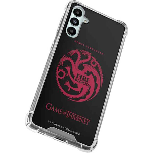 Game of Thrones: House Targaryen Galaxy A14 5G Clear Case