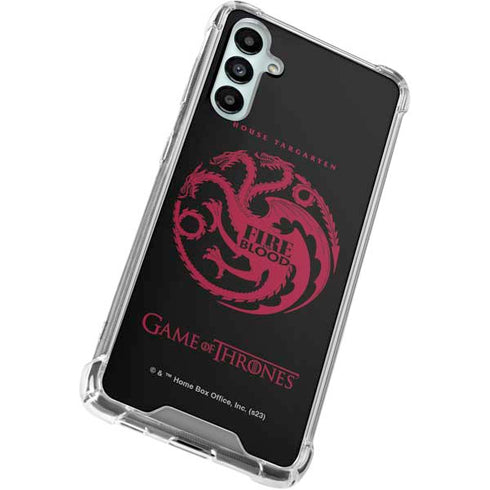 Game of Thrones: House Targaryen Galaxy A15 5G Clear Case