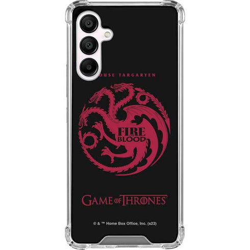 Game of Thrones: House Targaryen Galaxy A16 5G Clear Case