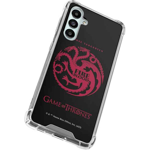 Game of Thrones: House Targaryen Galaxy A16 5G Clear Case