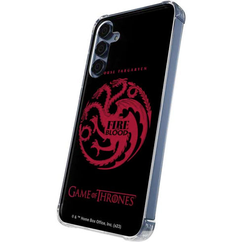 Game of Thrones: House Targaryen Galaxy A55 5G Clear Case