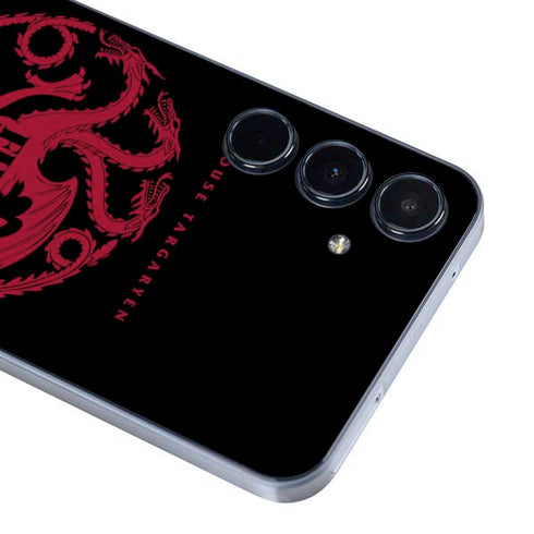 Game of Thrones: House Targaryen Galaxy A55 5G Skin