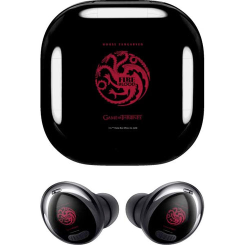 Game of Thrones: House Targaryen Galaxy Buds Pro Skin