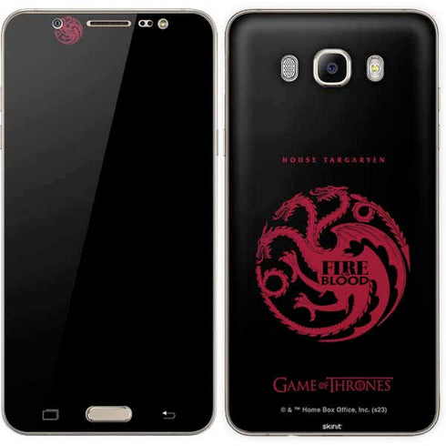 Game of Thrones: House Targaryen Galaxy J7 Skin