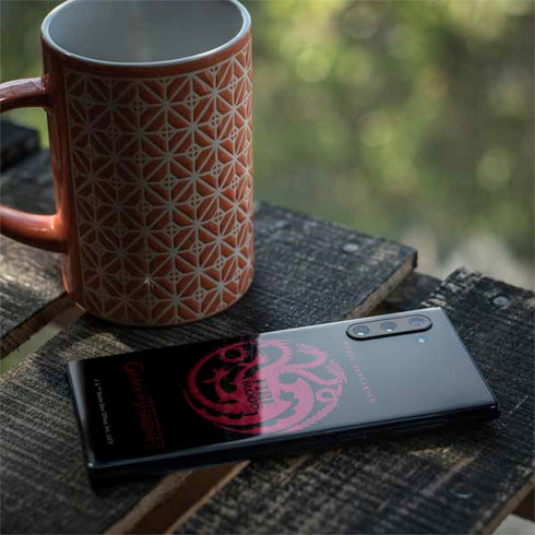 Game of Thrones: House Targaryen Galaxy Note 10 Skin