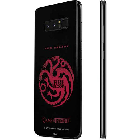 Game of Thrones: House Targaryen Galaxy Note 8 Skin