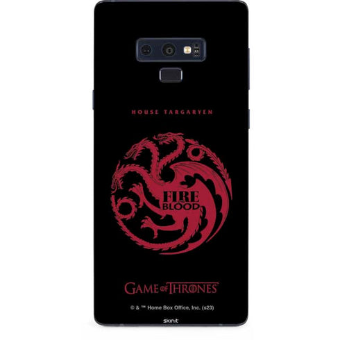 Game of Thrones: House Targaryen Galaxy Note 9 Skin