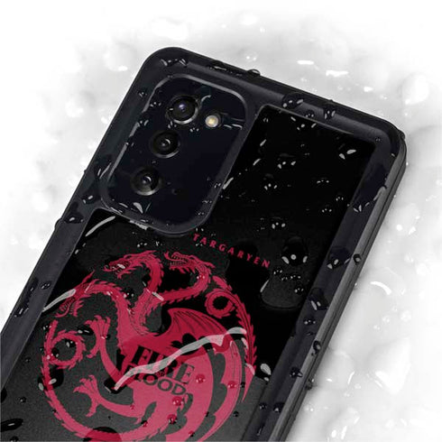 Game of Thrones: House Targaryen Galaxy Note20 5G Waterproof Case