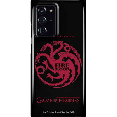 Game of Thrones: House Targaryen Galaxy Note20 Ultra 5G Lite Case