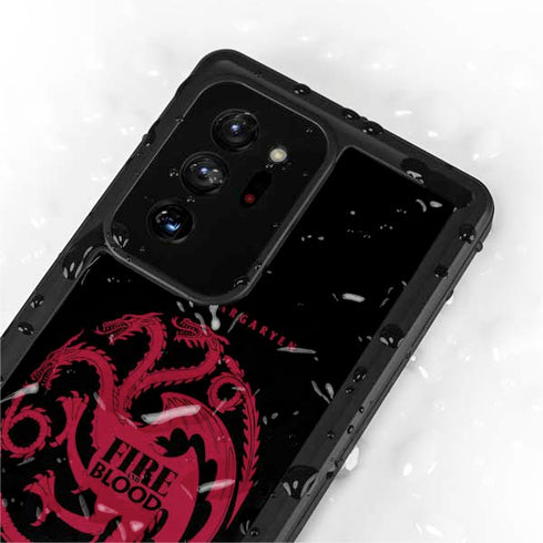Game of Thrones: House Targaryen Galaxy Note20 Ultra 5G Waterproof Case