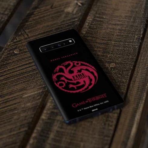 Game of Thrones: House Targaryen Galaxy S10 Plus Skin
