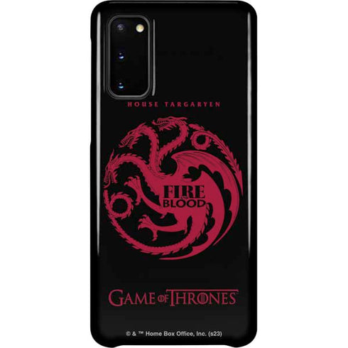 Game of Thrones: House Targaryen Galaxy S20 Lite Case