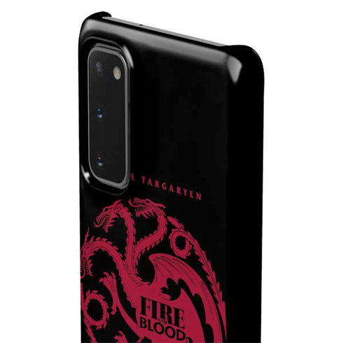Game of Thrones: House Targaryen Galaxy S20 Lite Case