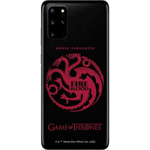 Game of Thrones: House Targaryen Galaxy S20 Plus Skin