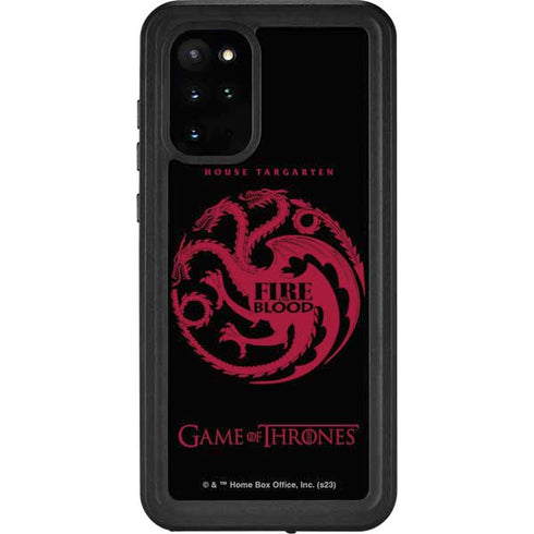 Game of Thrones: House Targaryen Galaxy S20 Plus Waterproof Case