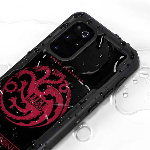 Game of Thrones: House Targaryen Galaxy S20 Plus Waterproof Case