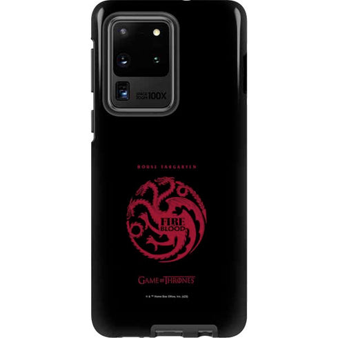 Game of Thrones: House Targaryen Galaxy S20 Ultra 5G Pro Case