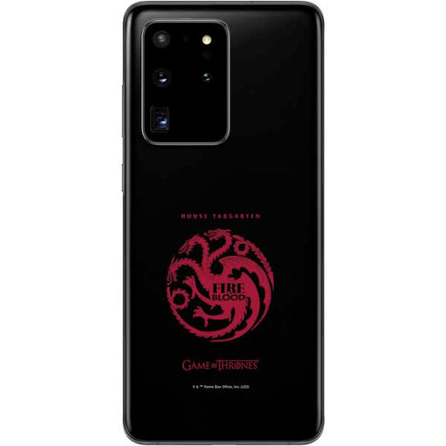 Game of Thrones: House Targaryen Galaxy S20 Ultra 5G Skin
