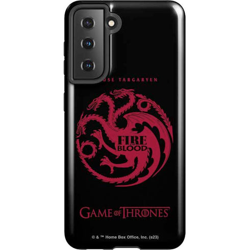 Game of Thrones: House Targaryen Galaxy S21 5G Pro Case